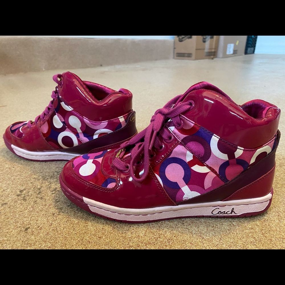 Coach Natalee high stop sneaker